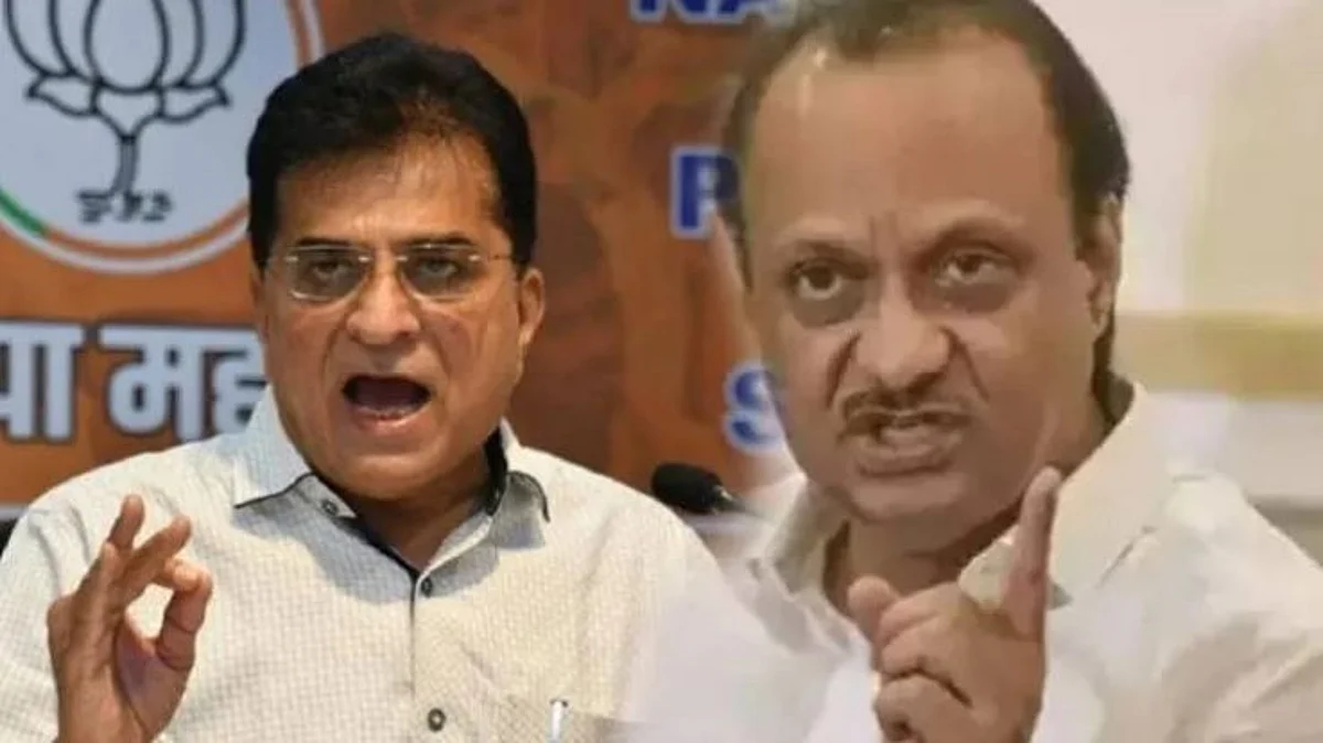 'जरंडेश्वरची मालकी कुणाची हे अजित पवारांनी सांगावं' आयकर विभागाच्या छाप्यानंतर सोमय्या आक्रमक