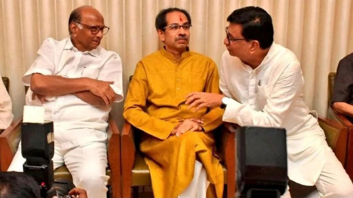 'ठाकरे-पवार-थोरातां'ना महाराष्ट्रातही हा उपक्रम राबवावा लागेल; राऊतांचा आघाडी सरकारला सल्ला