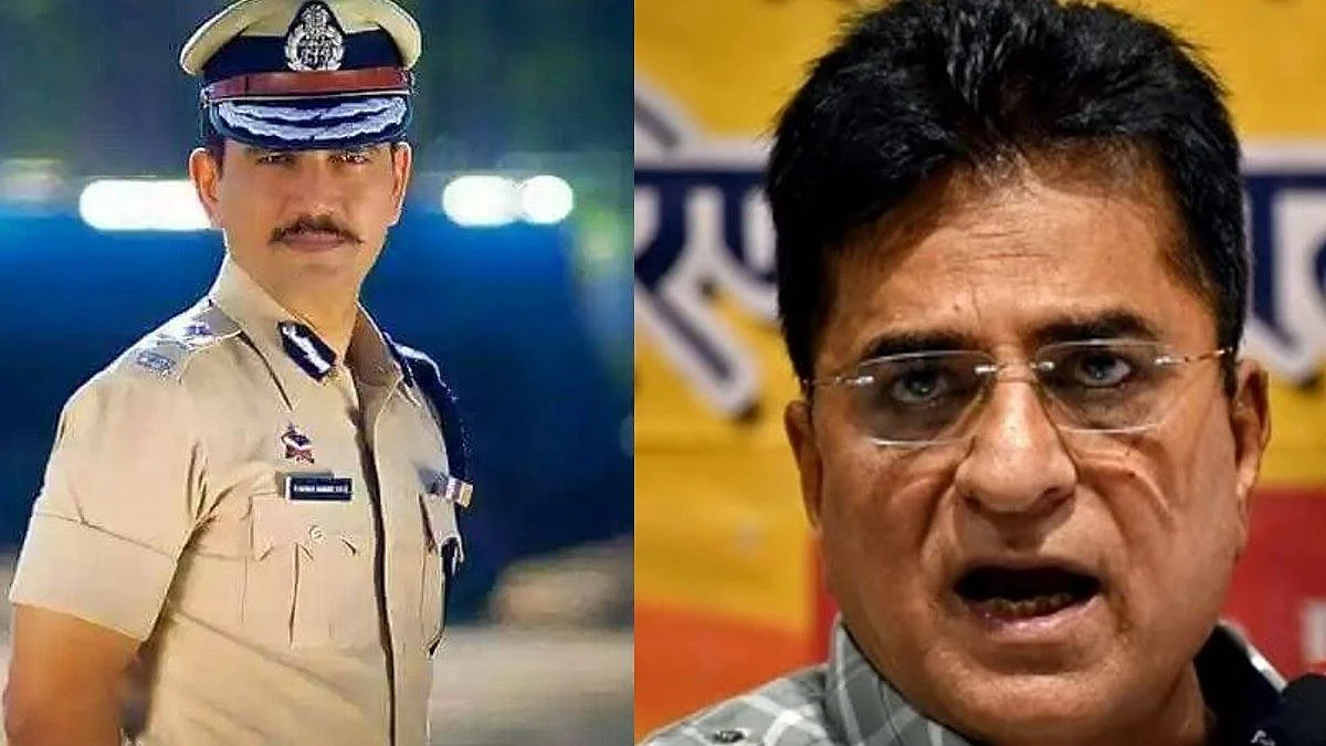 विश्वास नांगरे पाटील हे मविआ सरकारचे माफिया, किरीट सोमय्यांचा खळबळजनक आरोप