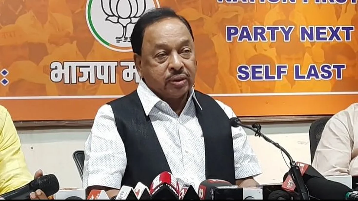Narayan Rane : कोकणात शिवसेनेची हप्तेखोरी, उद्याच्या सभेत नावं जाहीर करणार-राणे