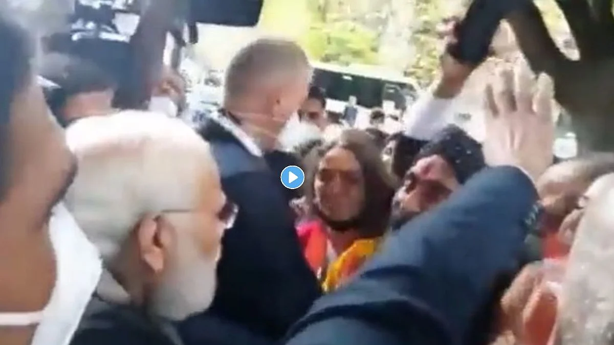 इटलीत पंतप्रधान मोदींना भेटला नागपूरकर, मोदी मराठीत म्हणाले..