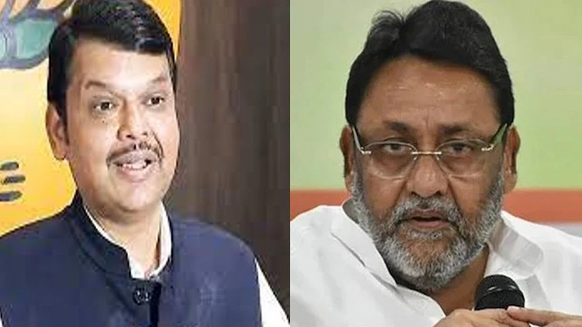 नवाब मलिक यांचा माजी मुख्यमंत्री देवेंद्र फडणवीस यांच्यावर आरोप, म्हणाले...