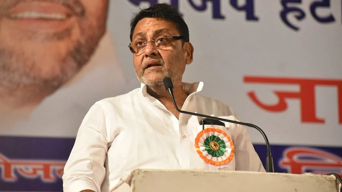 राष्ट्रवादीचे नेते नवाब मलिक.