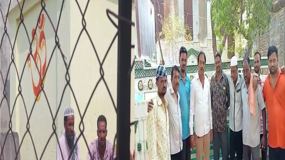 दंगलीनंतर अमरावतीत बंधुभावाचे रंग, मुस्लीम व्यक्तींचा देवळासाठी पहारा...हिंदूंची दर्ग्यात गस्त