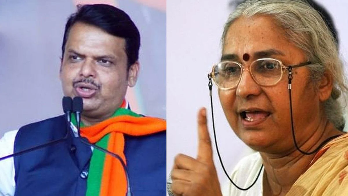 देवेंद्र फडणवीसांमुळेच पूररेषेचा गोंधळ आणि नागरिकांना पुराचा फटका, मेधा पाटकरांचा आरोप