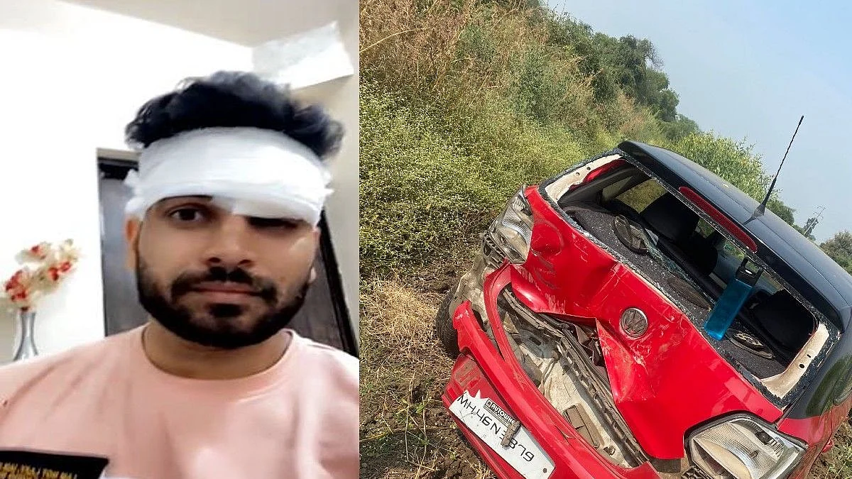 Bigg Boss Marathi 2 चा विजेता शिव ठाकरेच्या गाडीचा अपघात, थोडक्यात बचावला जीव