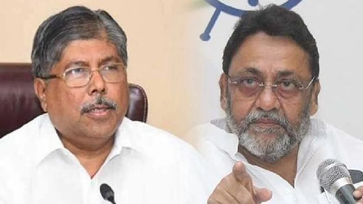 नवाब मलिक यांचे भाजप आणि फडणवीसांवर अकारण बेछूट आरोप-चंद्रकांत पाटील