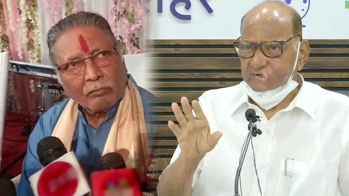 'समाजात विकृत मनोवृत्ती असते, तिची दखल घ्यायची नाही'; शरद पवारांचा विक्रम गोखलेंना टोला