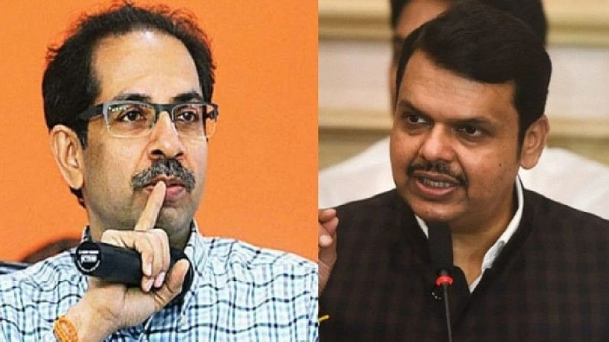 कौरवसभेत धृतराष्ट्राची भूमिका बजवावी लागेल हे कळल्याने मुख्यमंत्री अधिवेशनात आले नसावेत-फडणवीस