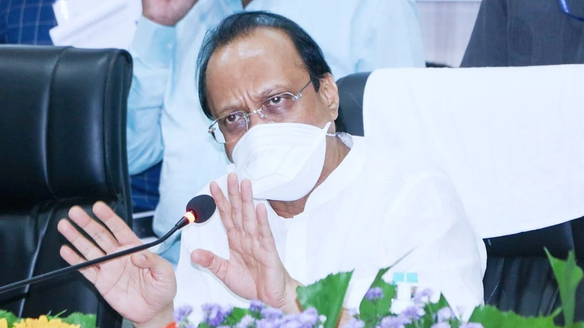 उपमुख्यमंत्री अजित पवारांनी नवाब मलिक आणि नितेश राणेंना भर सभेत सुनावले खडे बोल