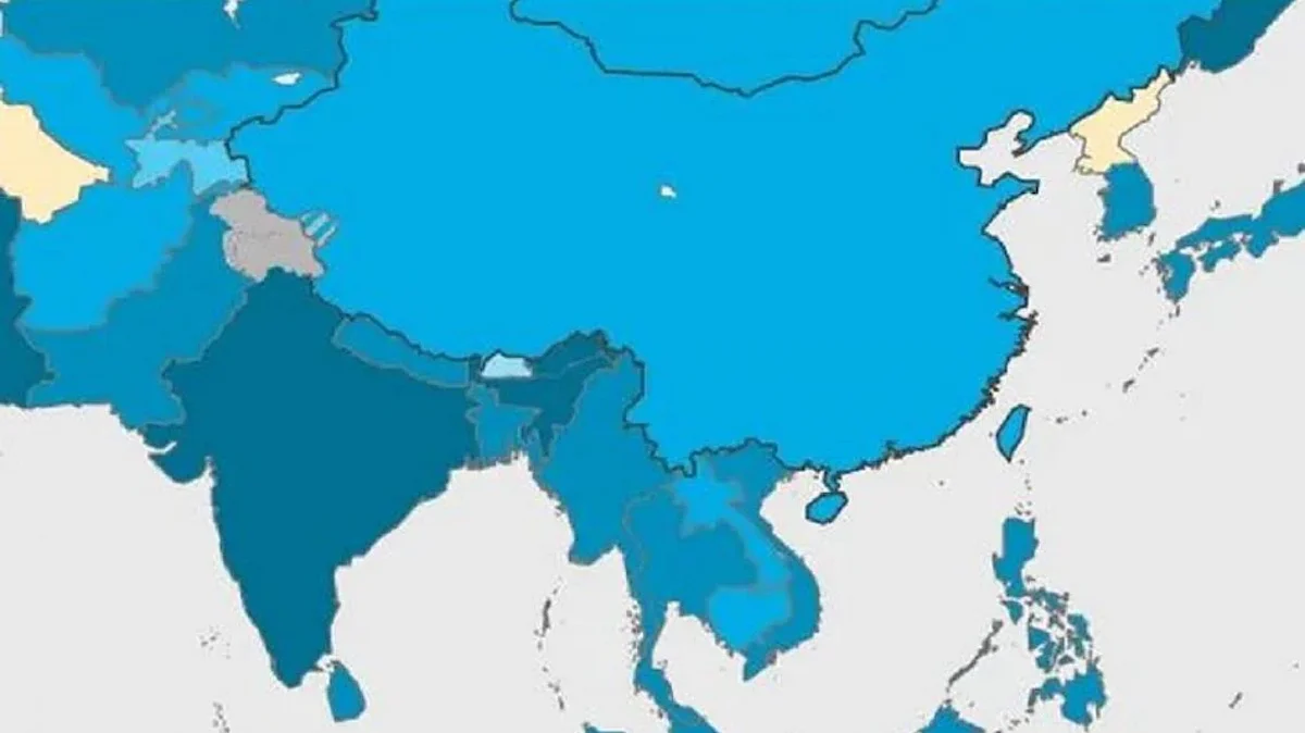 jammu and kashmir showing the share of pak and china in the who map tmc mp wrote letter to pm modi