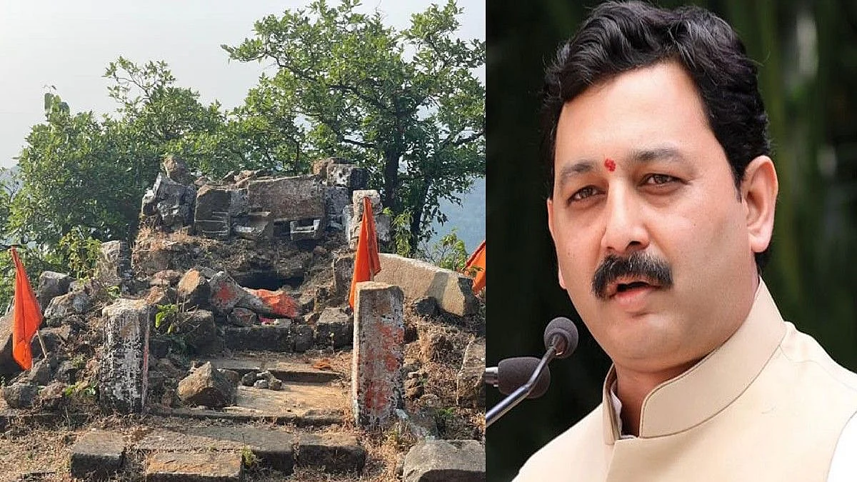 रायगडावर प्रार्थनास्थळ उभारण्याचा प्रयत्न संभाजीराजेंनी हाणून पाडला, पुरातत्त्व विभागाची कारवाई