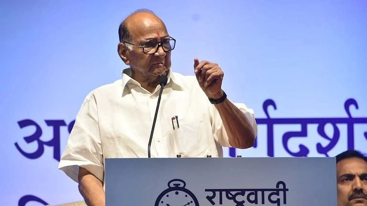 criticism of sharad pawar is like spitting on sun ncp mla shashikant shinde criticism of mla mahesh shinde satara