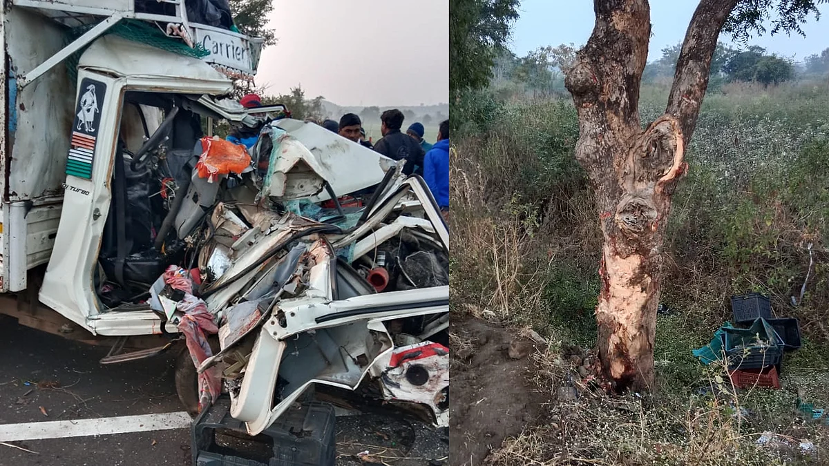 नागपूर : ...अन् भरधाव बोलेरो झाडावर जाऊन आदळली; चार मजूर महिलांवर काळाची झडप