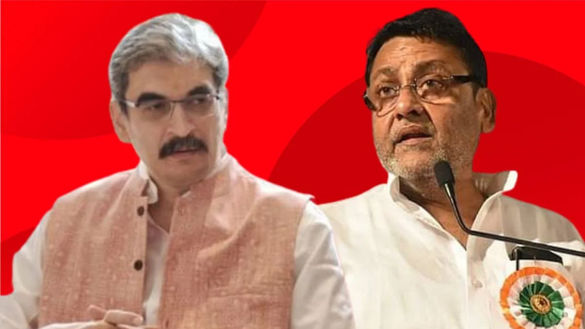 how did neeraj gunde know about ed action against nawab malik 8 hours in advance