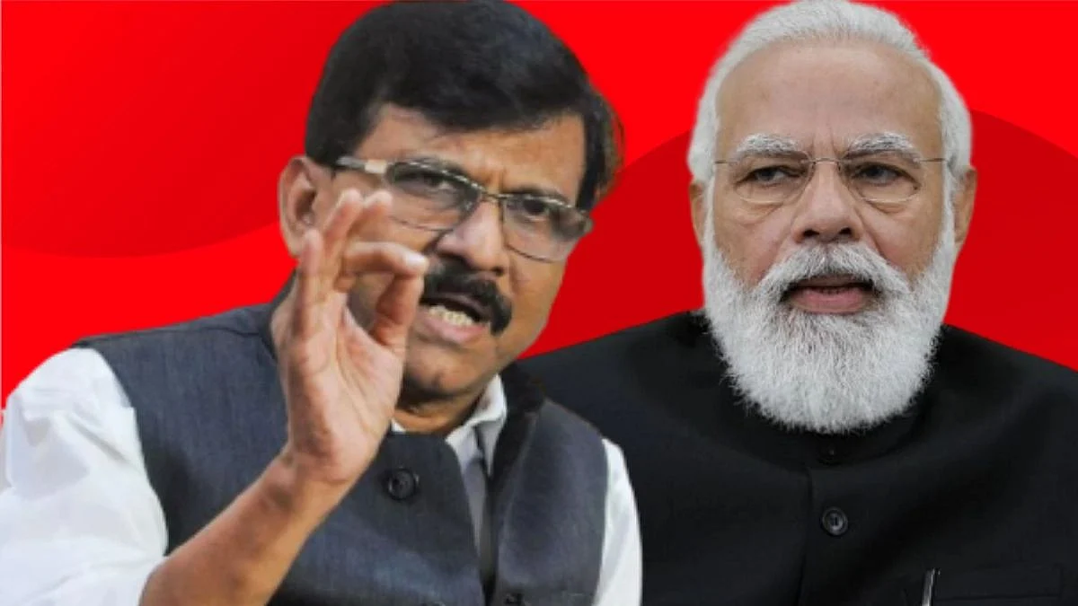 shiv sena leader sanjay rauts harsh criticism on pm modi supporters chandrakant patil