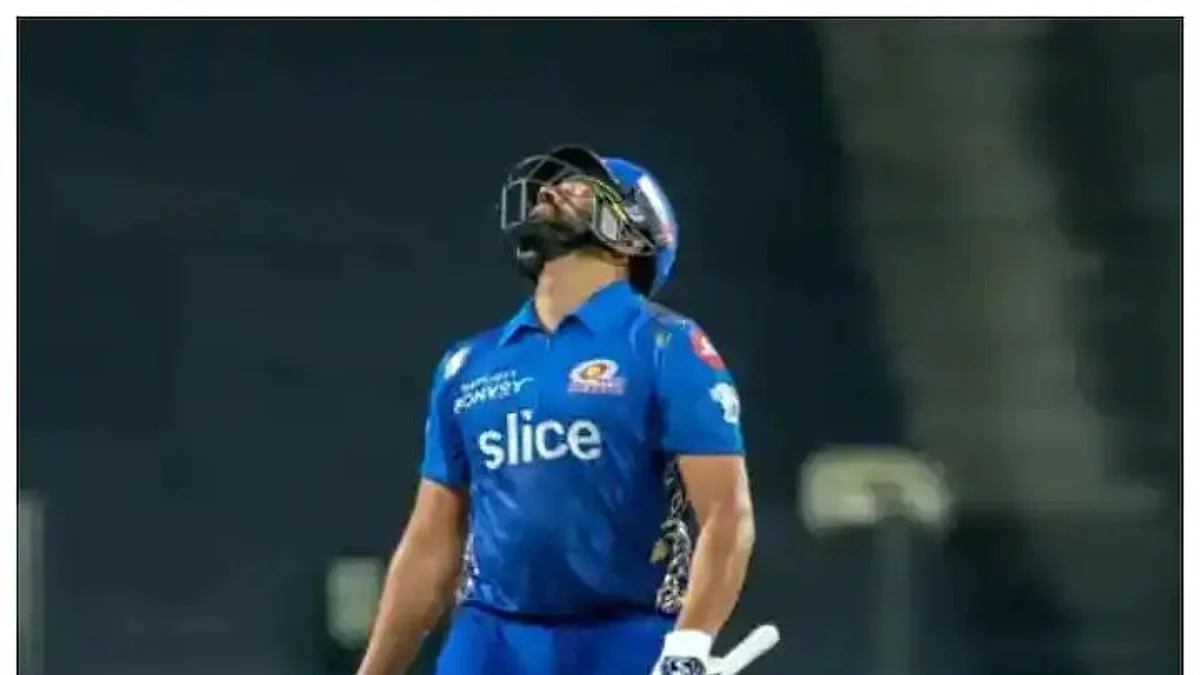 IPL 2022 : शून्यावर आऊट झालेल्या रोहित शर्माच्या नावावर लाजीरवाणा विक्रम