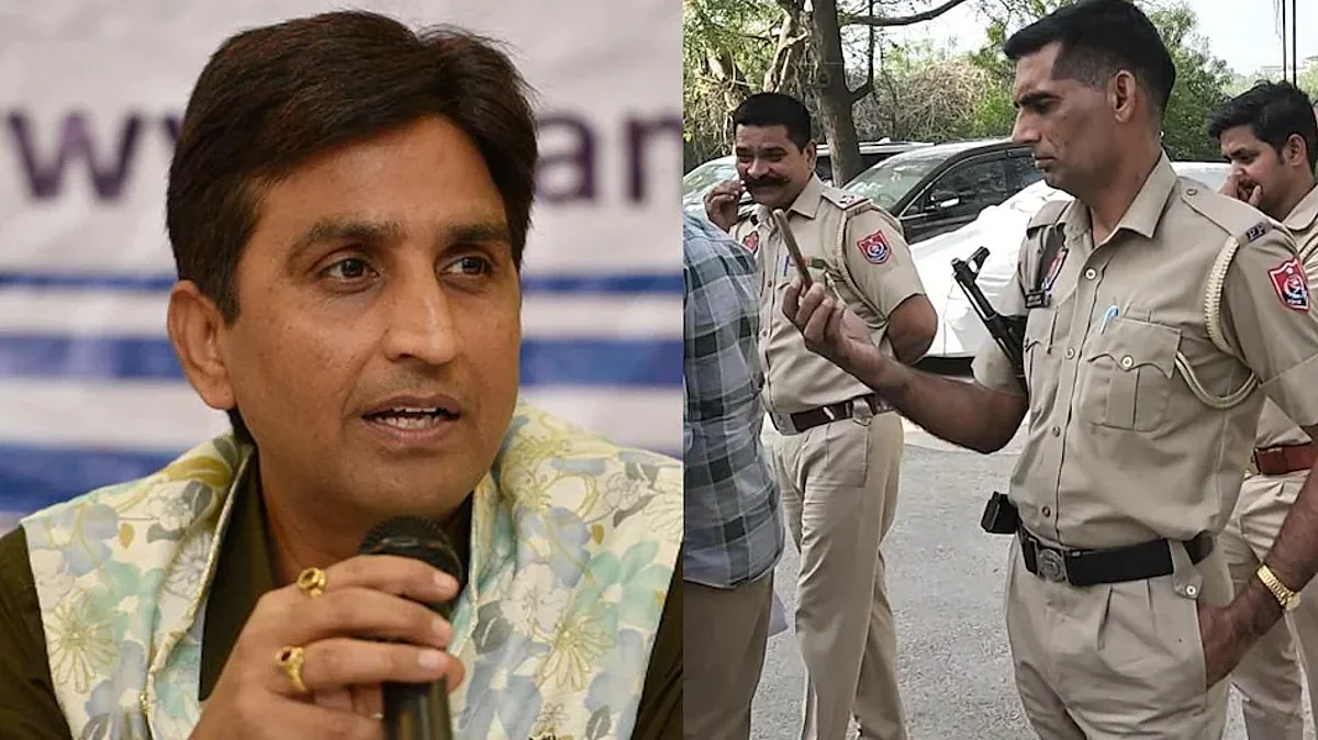 'देशाने माझा हा इशारा लक्षात ठेवावा', पोलीस घरी येताच कुमार विश्वास यांचं ट्विट