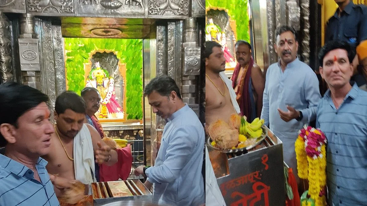 'संभाजीराजेंना तुळजाभवानी मंदिर गाभाऱ्यात जाण्यापासून रोखलं', मराठा ठोक मोर्चा आक्रमक