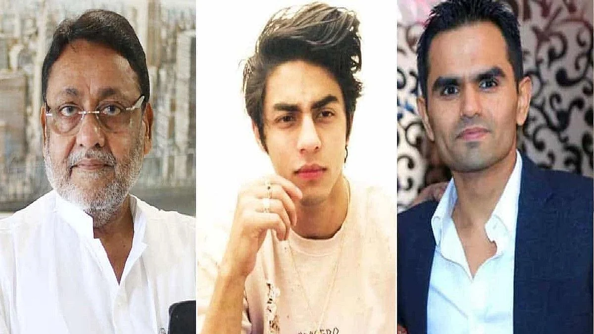 Aryan khan clean chit ncb nawab malik tweet demands action sameer wankhede