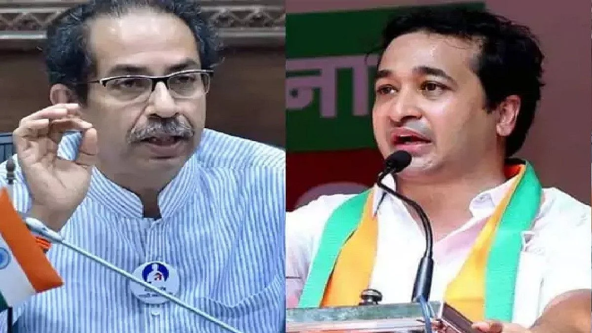 मुख्यमंत्री उद्धव ठाकरेंच्या सभेआधी नितेश राणेंनी विचारले चार प्रश्न, म्हणाले...