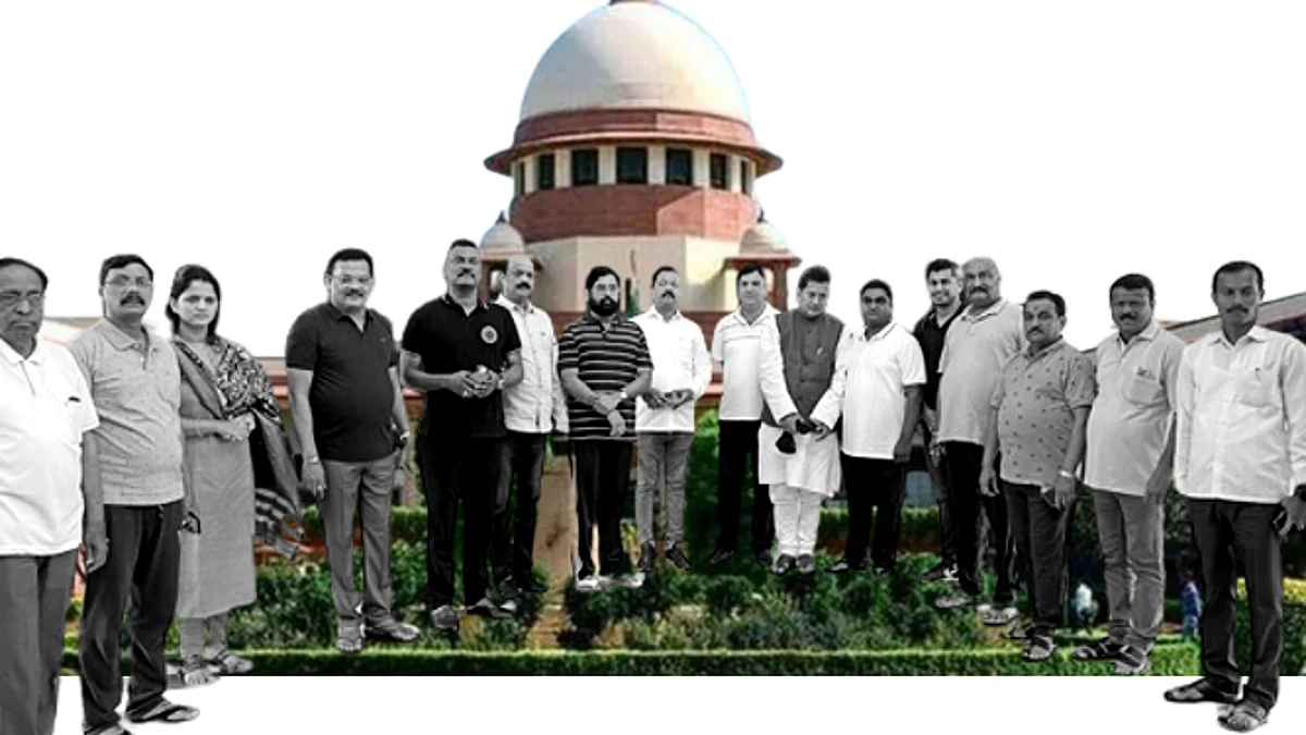 'निवडणूक लढवण्यास बंदी घाला'; शिवसेना बंडखोर आमदारांविरोधात सर्वोच्च न्यायालयात याचिका