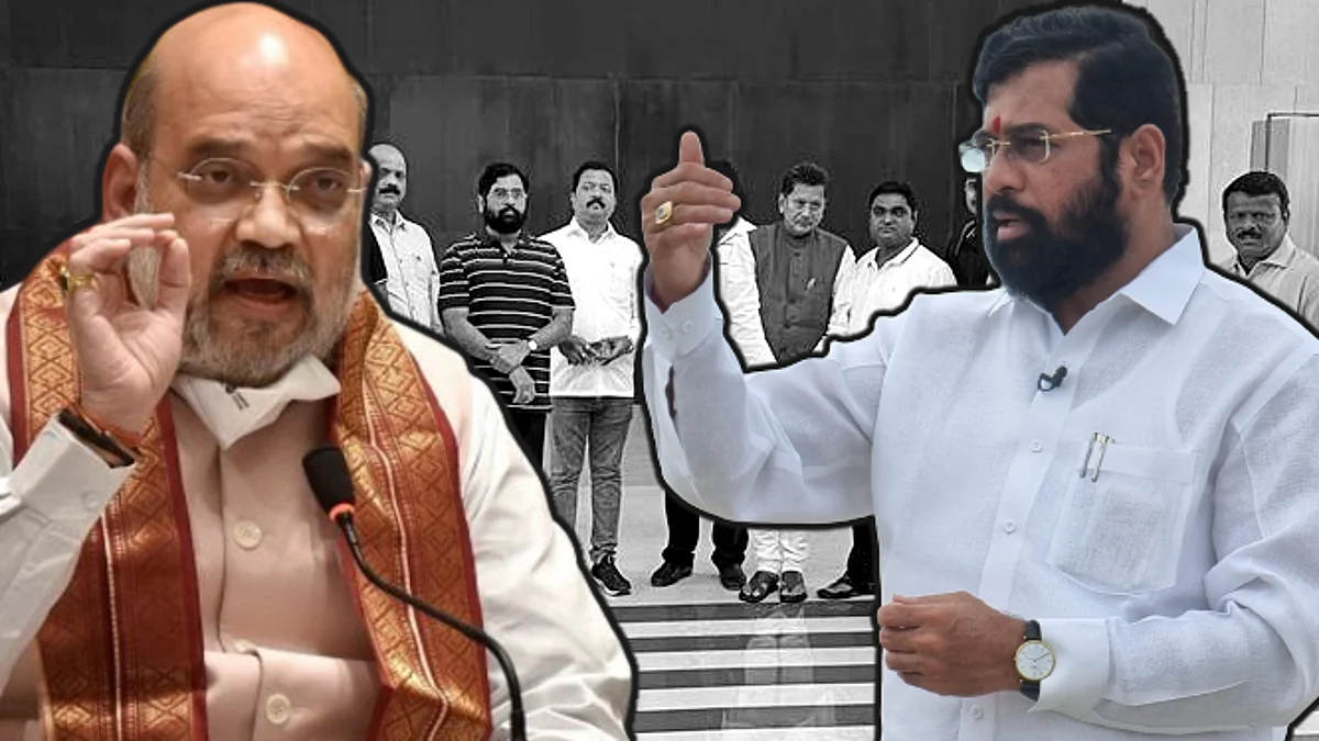 'सरकार भाजपचं येईल, बंडखोरांचं नाही'; अमित शाहांचं नाव घेत 'सामना'तून बंडखोरांना इशारा