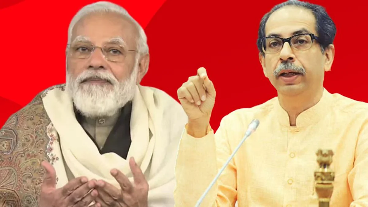 'टिनपाट प्रवक्त्यांमुळे पंतप्रधान मोदींचा फोटो कचराकुंडीवर लागला', CM ठाकरे संतापले