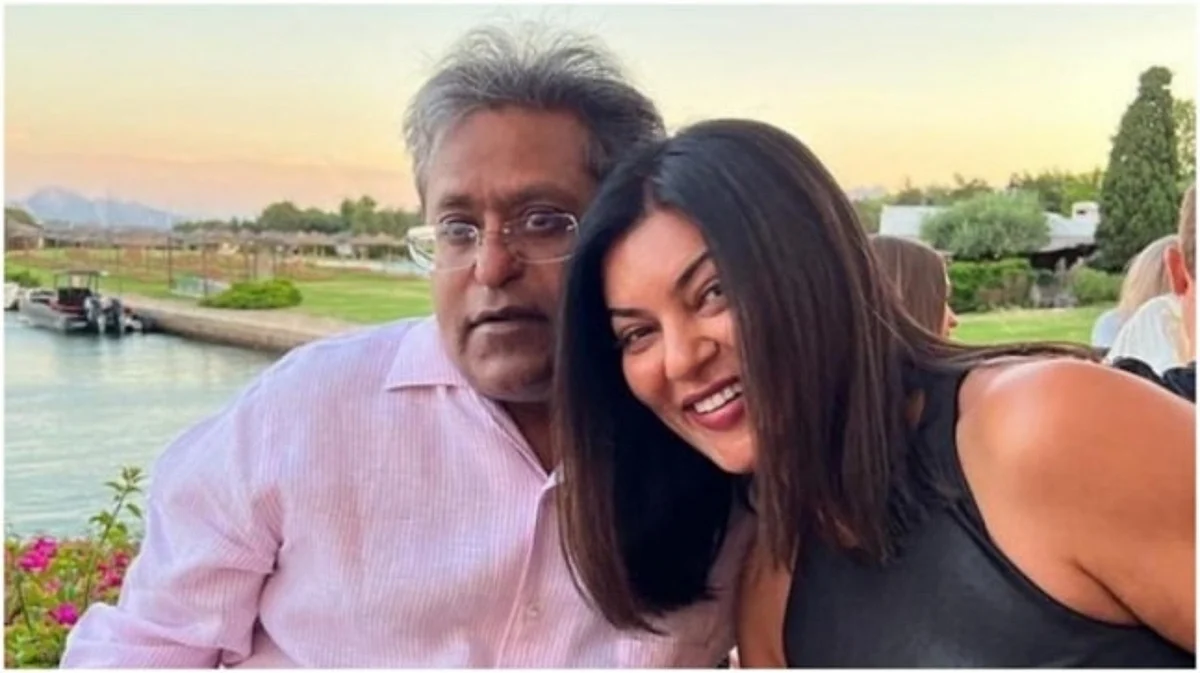 Actress sushmita sen flaunts engagement Ring in New Photo with ex ipl chairman