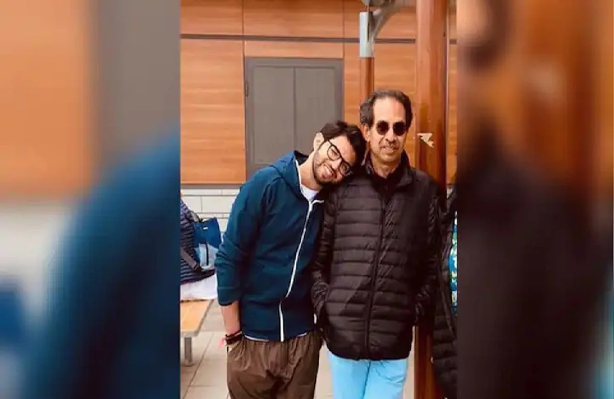 aaditya thackeray birthday wishes to uddhav thackeray special photo social media
