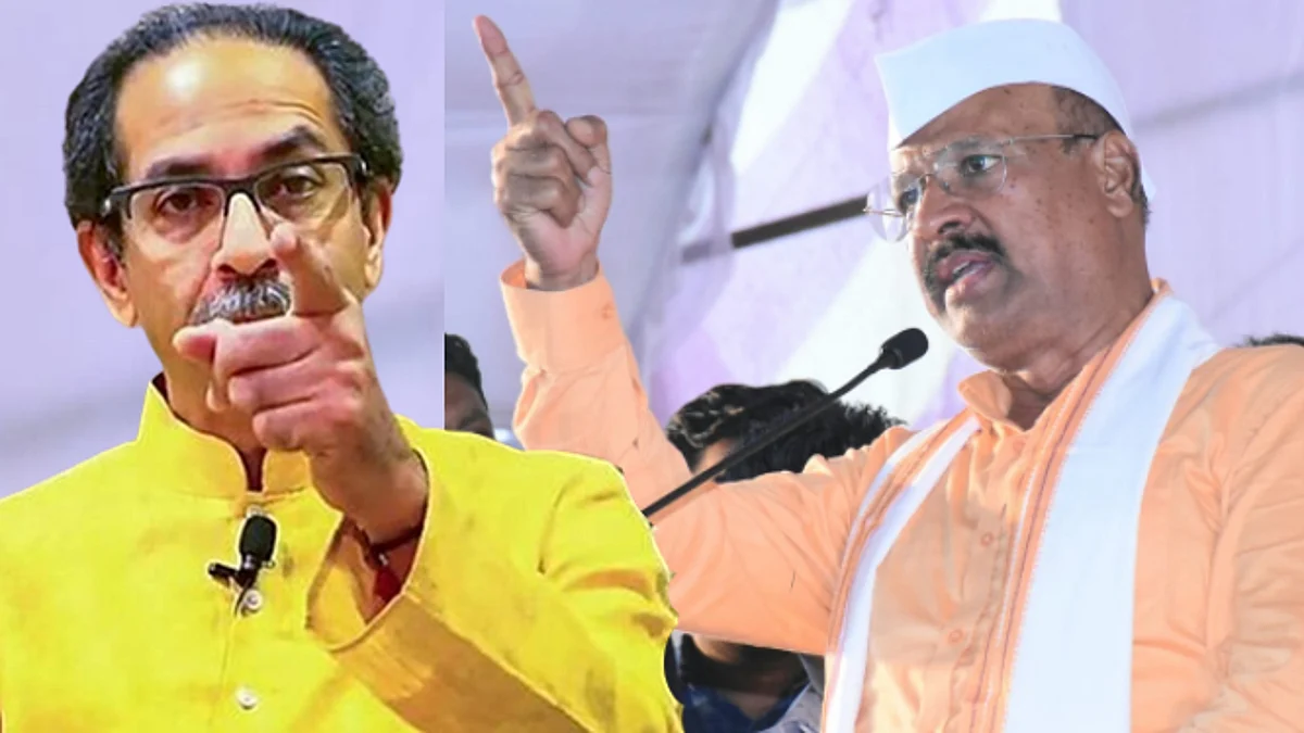 शिवसेना पक्षप्रमुख उद्धव ठाकरे आणि आमदार अब्दुल सत्तार
