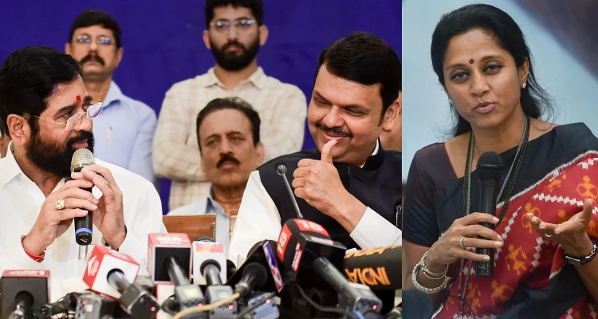 I am Very Much Worried about Maharashtra Cm Eknath Shinde Says Supriya Sule