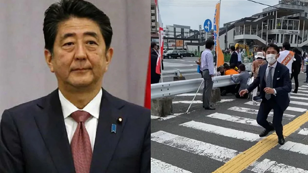 Former Japanese Prime Minister Shinzo Abe was shot at while campaigning in Nara