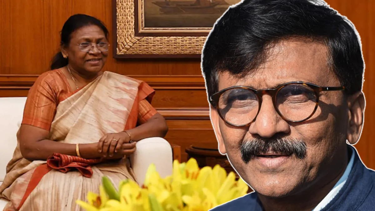 sanjay raut raised question to president draupadi murmu and ram nath kovind