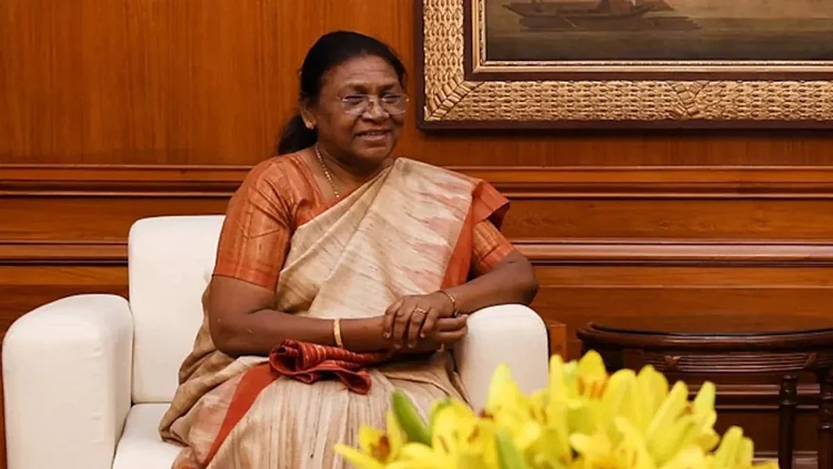 Draupadi Murmu's victory in the presidential election, swearing-in on 25 July
