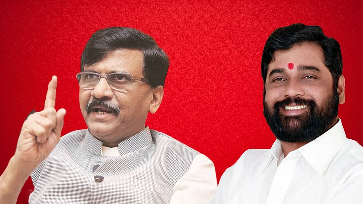 Sanjay Raut Wrote Saamna Edit and About Narayan Rane and Chhagan Bhujbal
