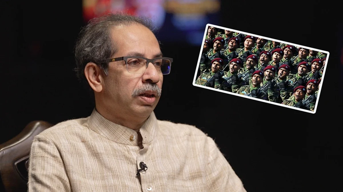 Shivsena chief uddhav thackeray criticized modi government on agniveer scheme