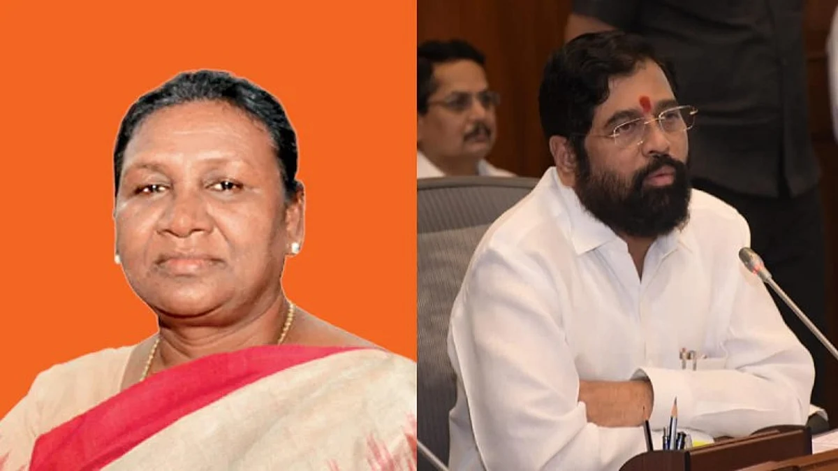 Eknath Shinde's claim that "Draupadi Murmu will get 200 votes from Maharashtra" is false