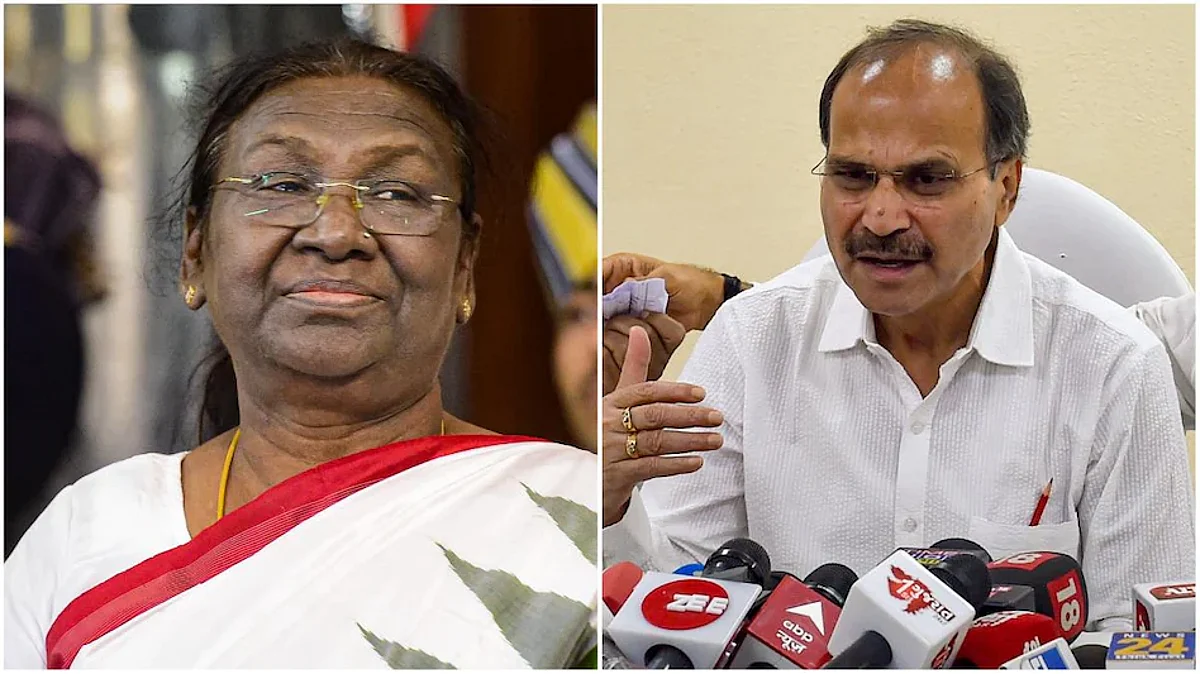 Congress Leader adhir ranjan chaudhary writes to president droupadi murmu apologizes to her slip of tongue