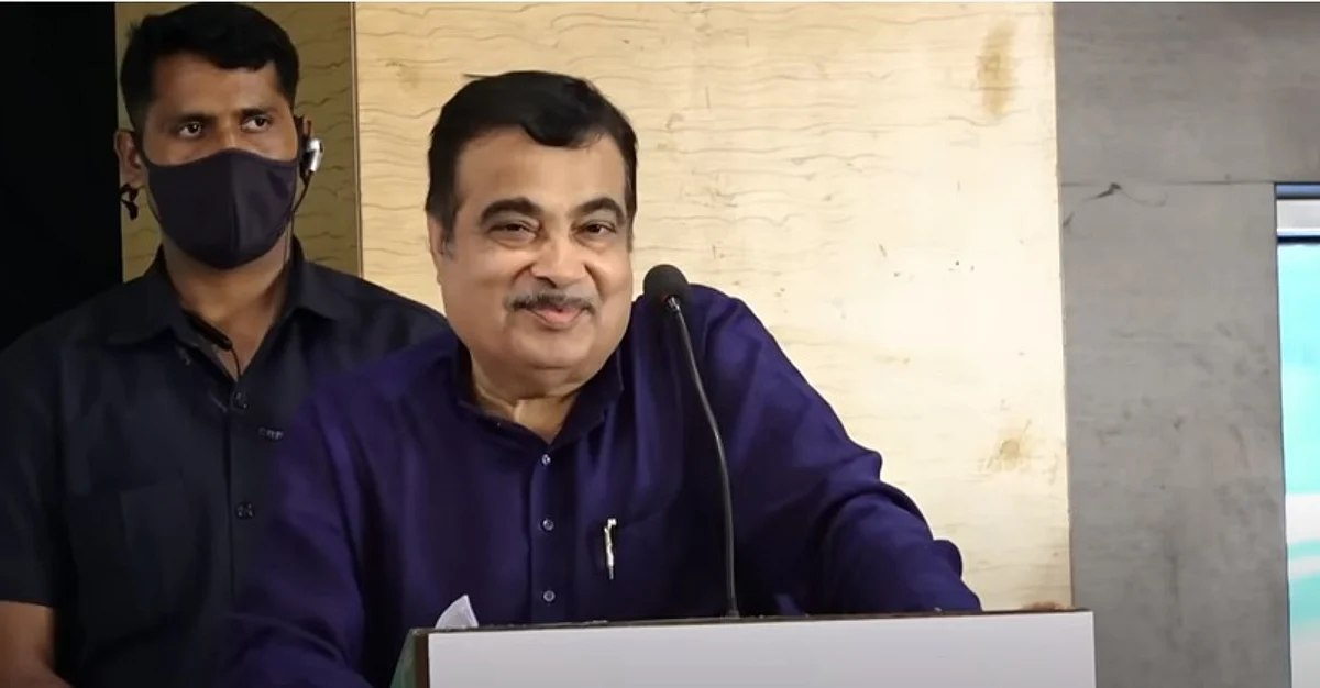 Nitin gadkari gave example in his speech and trolled