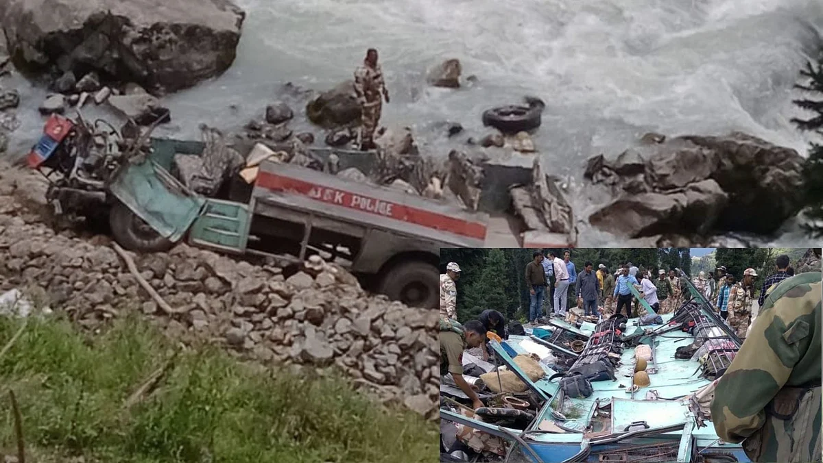Pahalgam Accident: ITBP जवानांच्या बसला गंभीर अपघात; 6 शहीद तर अनेक जखमी