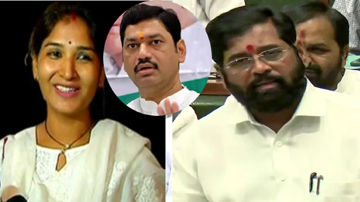 karuna sharma-munde, Dhananjay Munde, Eknath shinde