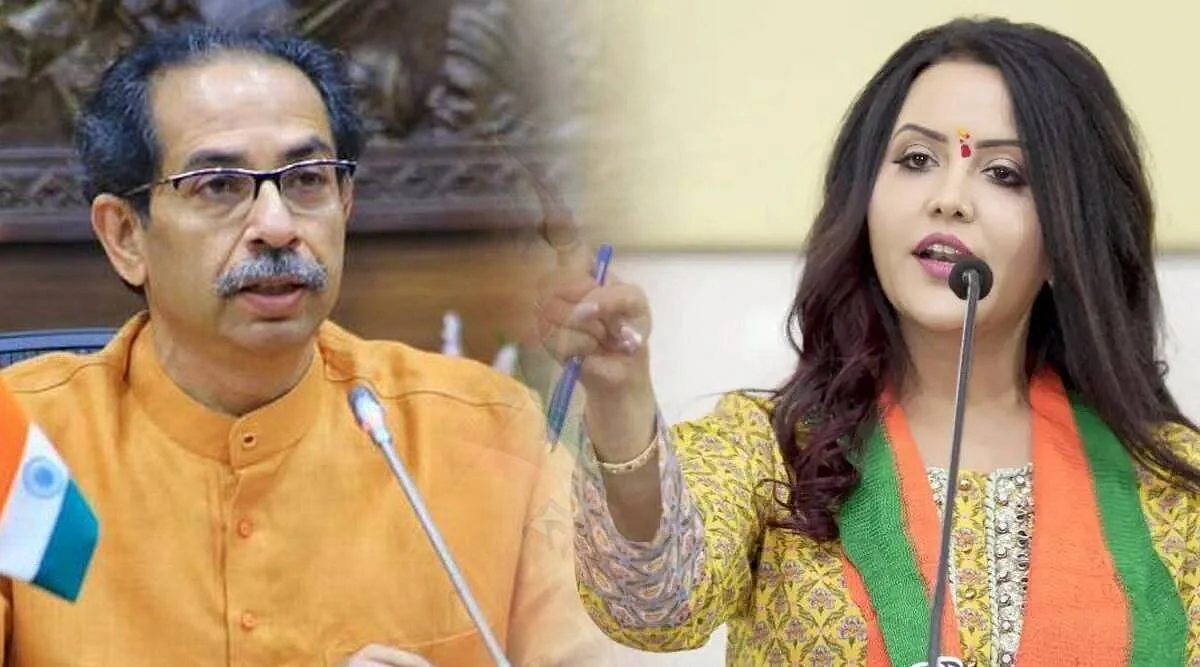 amruta fadnavis as a guest and talk about uddhav thackeray