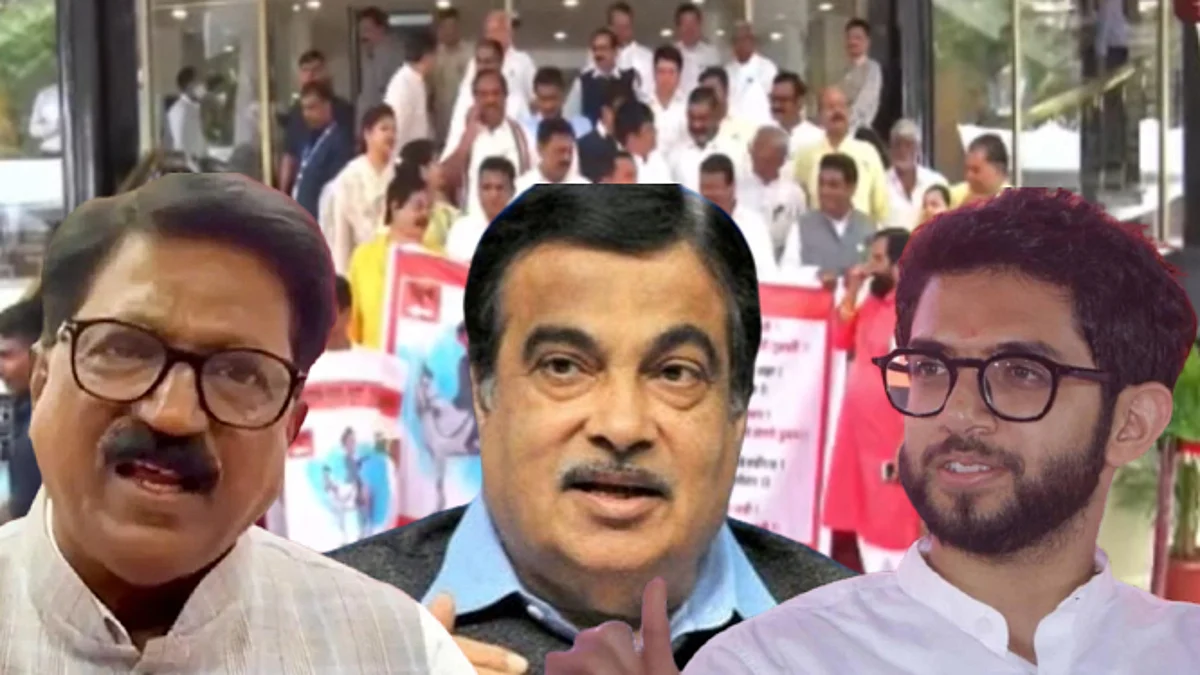 Maharashtra assembly session : arvind sawant, nitin gadkari, aaditya thackeray