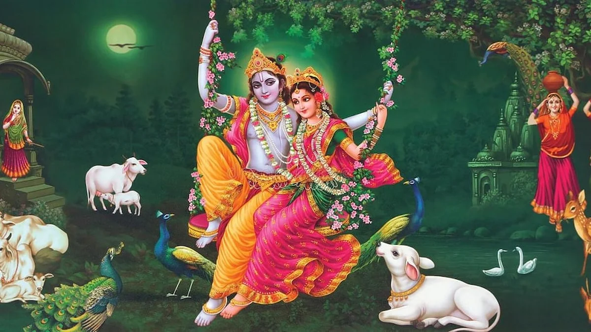 Radha and lord krishna google image