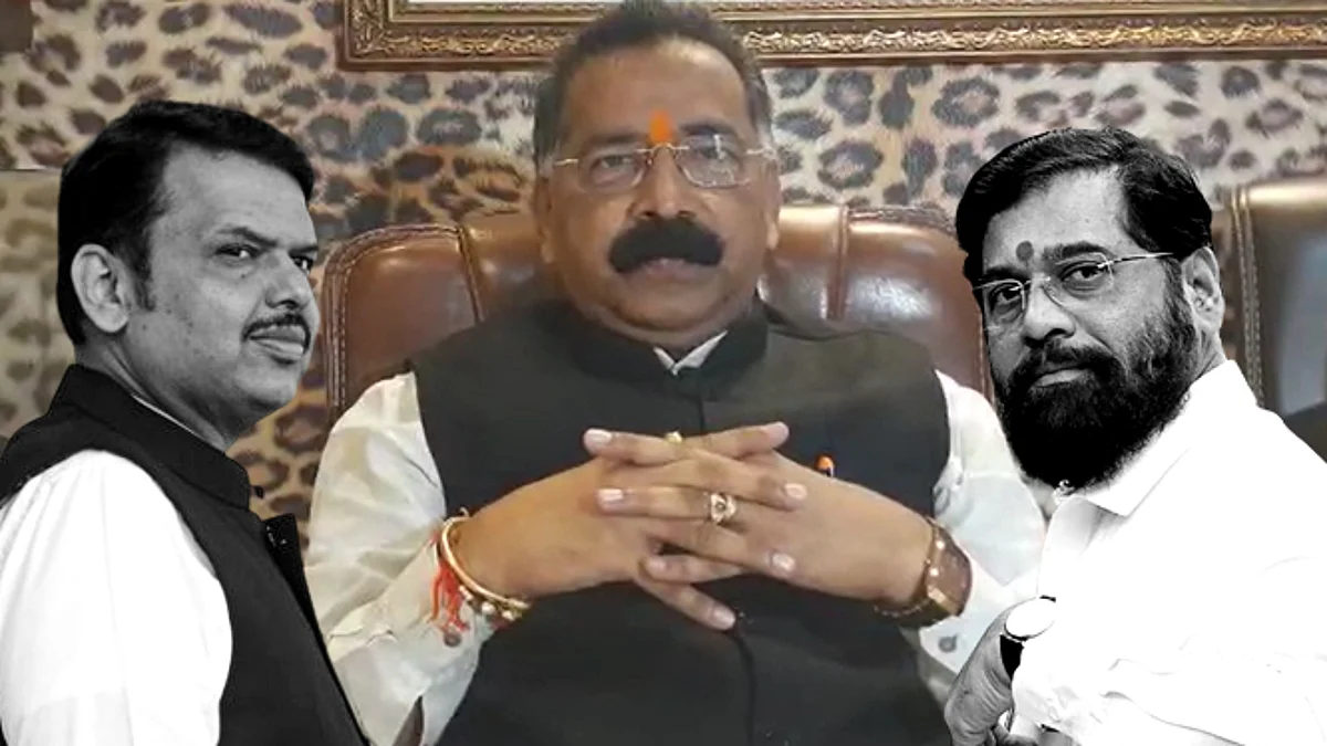 शिवसेना उपनेते राजन साळवी, मुख्यमंत्री एकनाथ शिंदे आणि उपमुख्यमंत्री देवेंद्र फडणवीस.