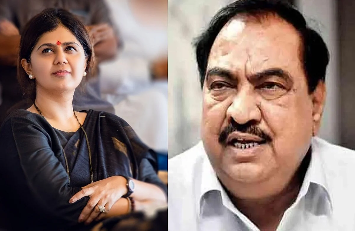 Will bjp leader pankaja munde join ncp eknath khadse statement in nashik