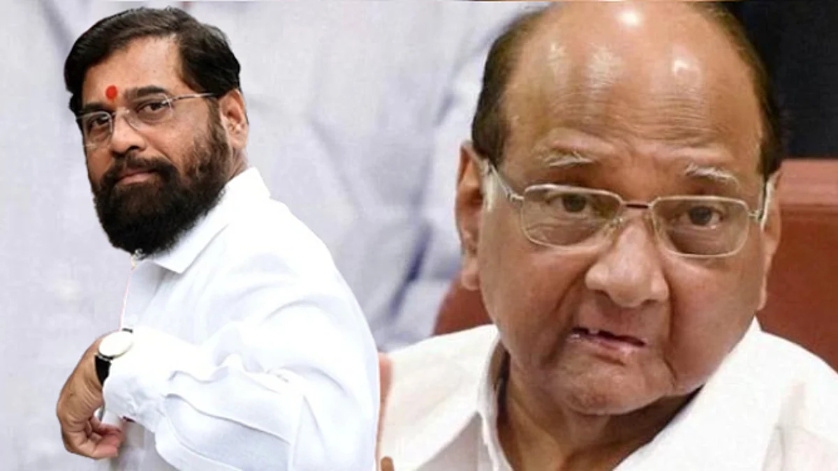 sharad pawar on shiv sena faction and eknath shinde's stand