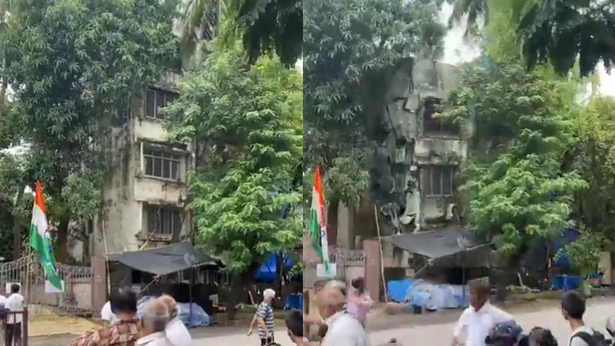 Mumbai : four-storey building collapsed in Saibaba Nagar, Borivali West