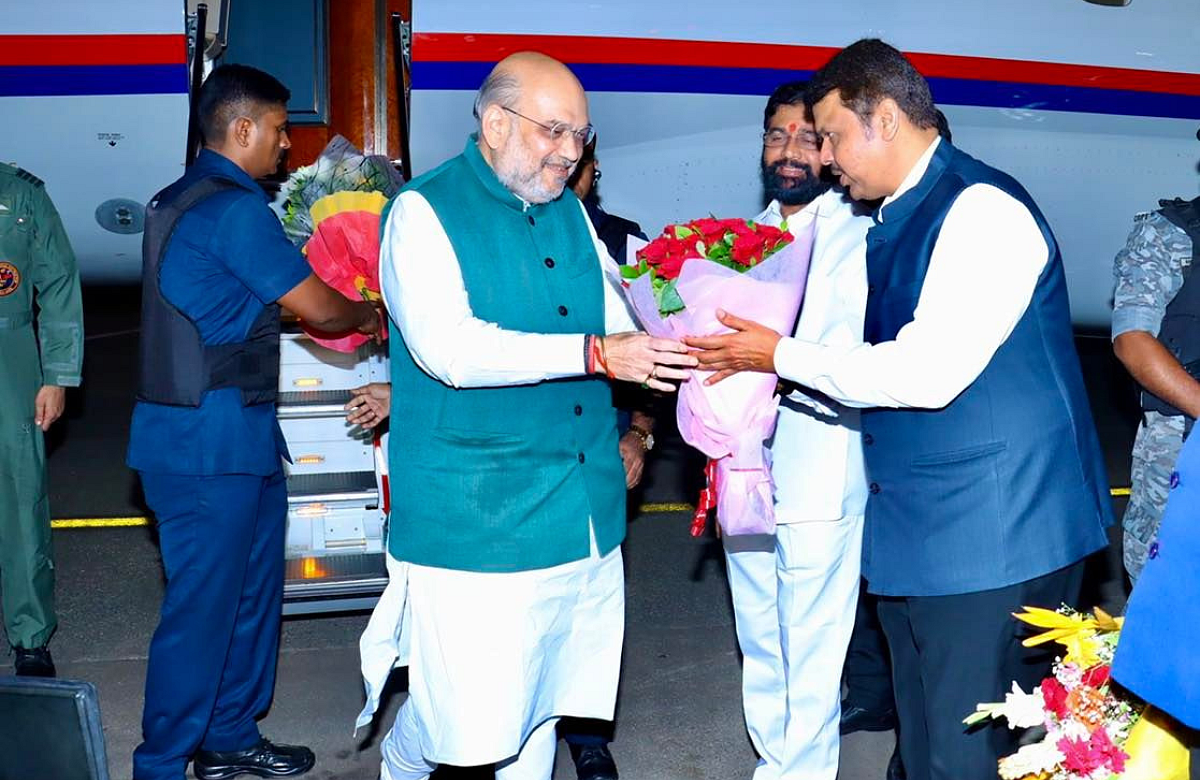 Amit Shah Mumbai visit